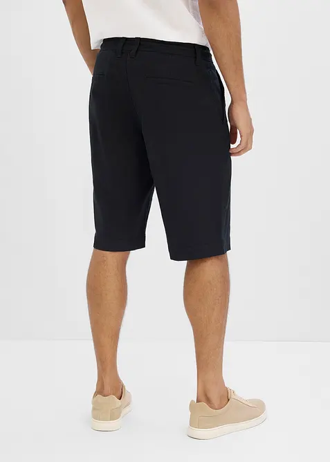 Regular Fit Bermuda aus luftigem Leinen-Mix, bonprix