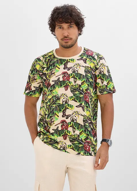 T-Shirt aus reiner Bio-Baumwolle, bonprix