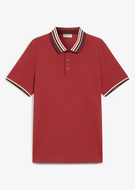 Piqu&eacute;-Poloshirt aus reiner Bio-Baumwolle, bonprix