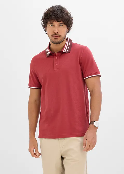 Piqu&eacute;-Poloshirt aus reiner Bio-Baumwolle, bonprix