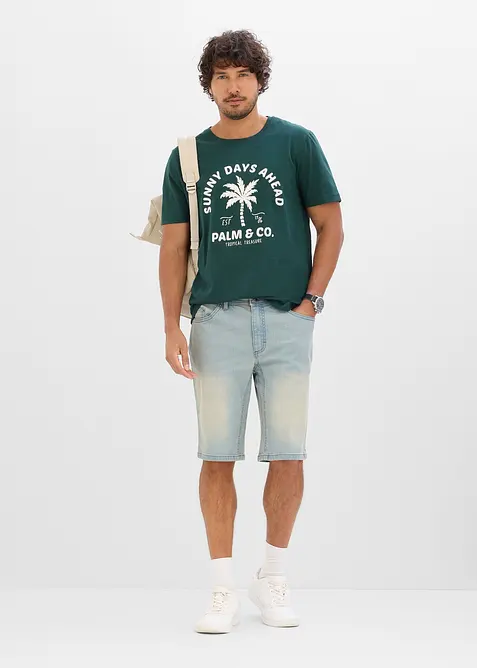 T-Shirt aus reiner Baumwolle, bonprix