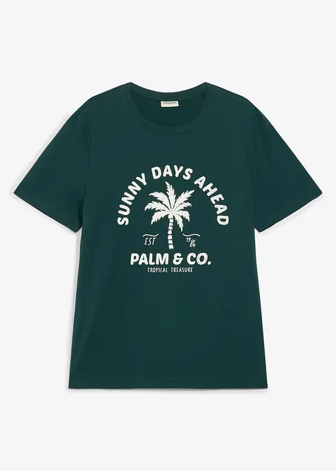 T-Shirt aus reiner Baumwolle, bonprix