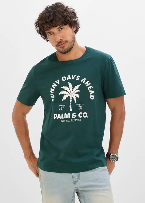 T-Shirt aus reiner Baumwolle, bonprix