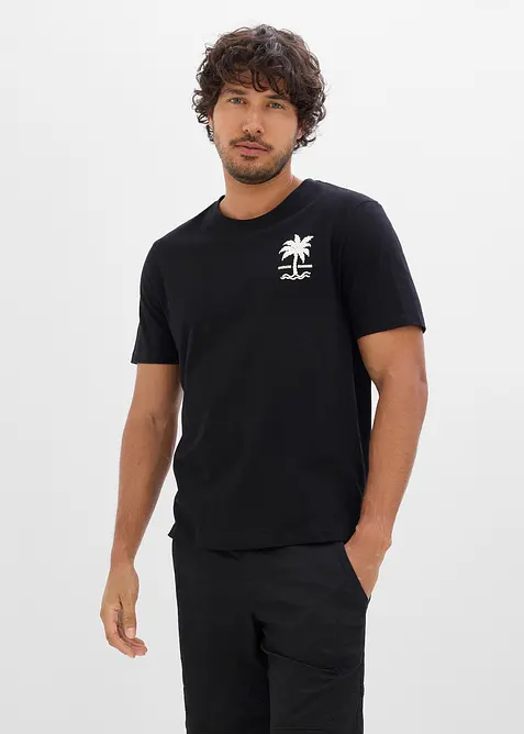T-Shirt aus reiner Baumwolle, bonprix