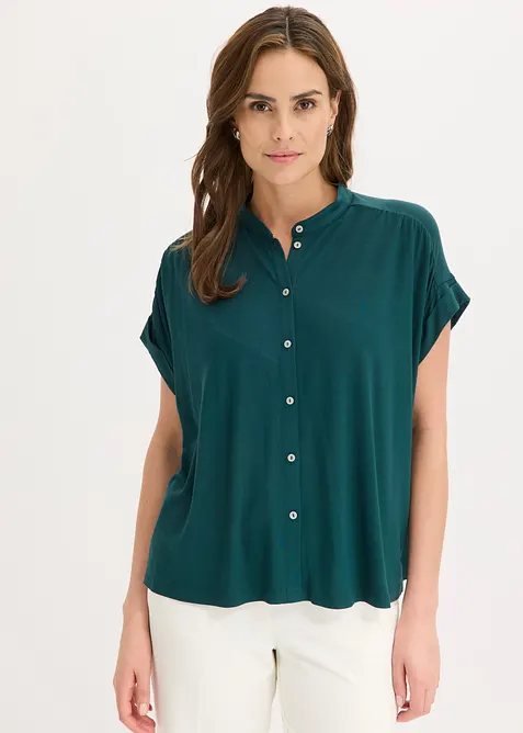 Shirtbluse aus softem Viskose Mix, bonprix