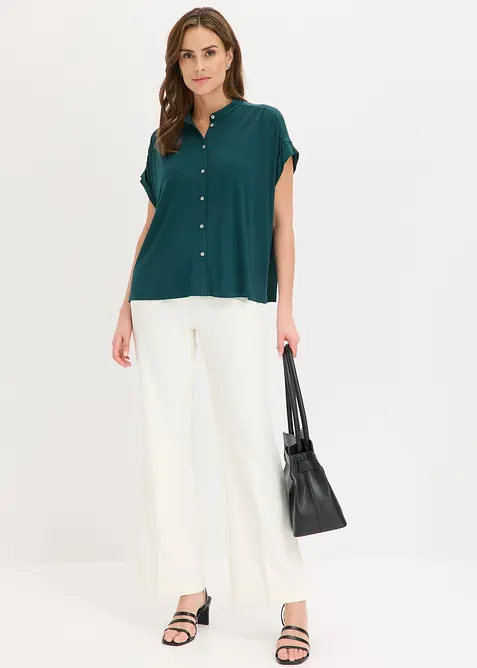 Shirtbluse aus softem Viskose Mix, bonprix