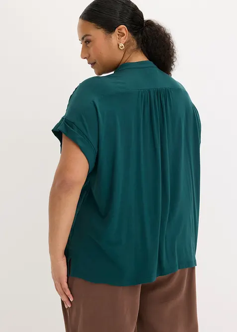 Shirtbluse aus softem Viskose Mix, bonprix