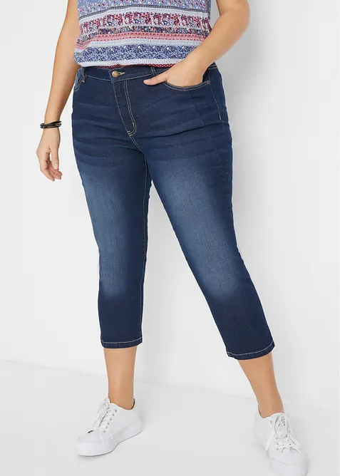 7/8 Slim Fit Ultra-Soft-Jeans, bonprix