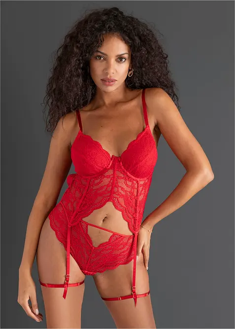 String Panty aus zarter Spitze, bonprix