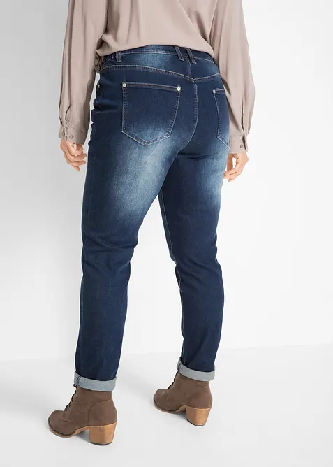 Boyfriend Jeans Mid Waist, Stretch, bonprix