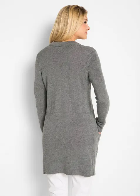 Longstrickjacke, Langarm, bonprix