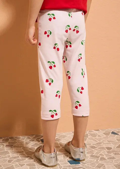 Lot de 3&nbsp;leggings corsaire en coton extensible, bonprix