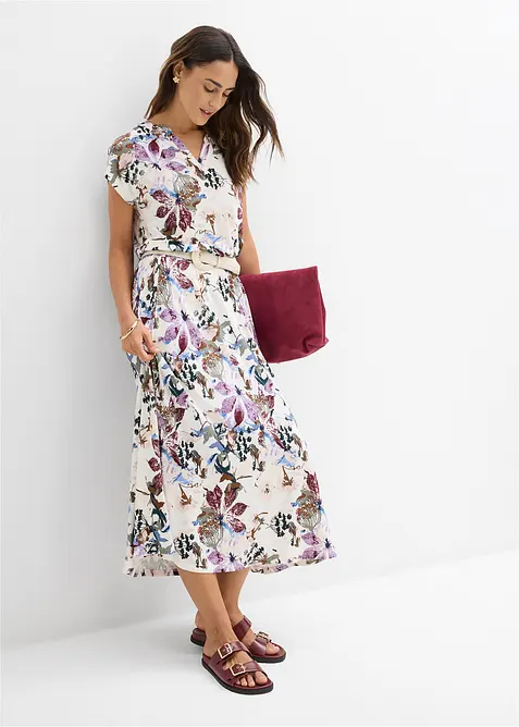 Jupe en viscose fluide, bonprix