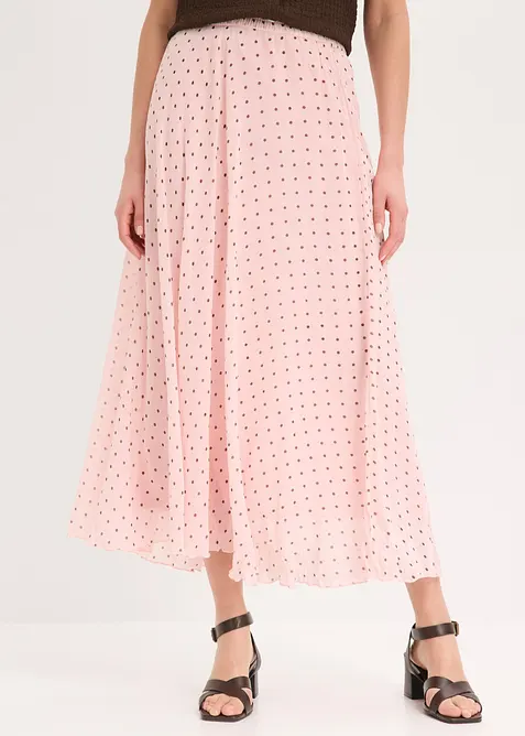 Chiffon-Rock in Crash-Optik, bonprix