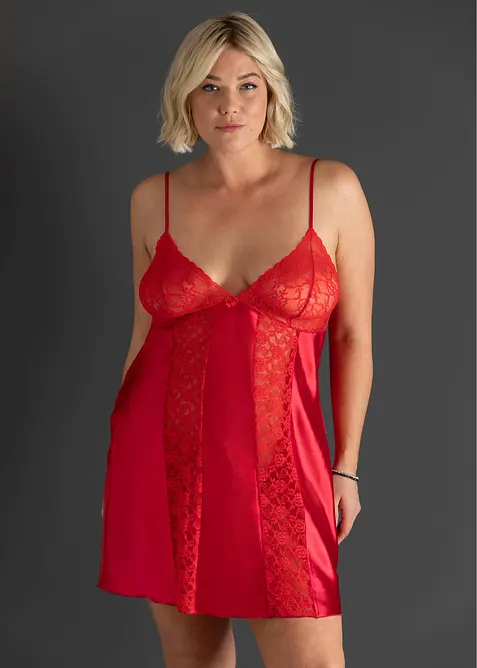 Nuisette en satin, bonprix
