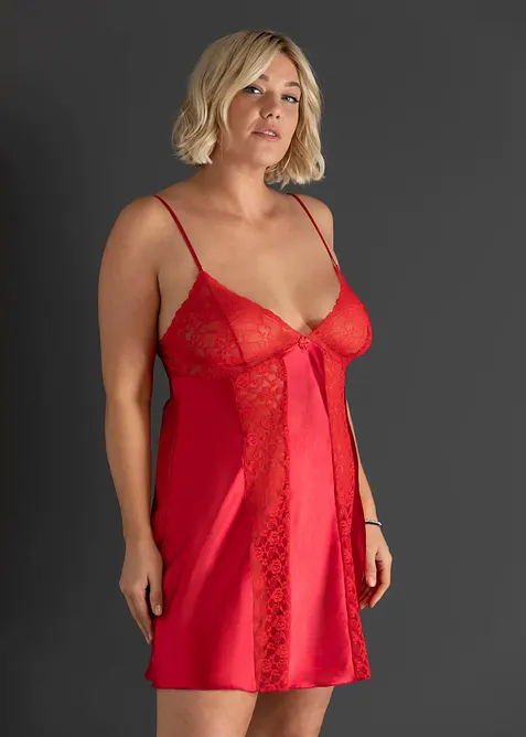 Nuisette en satin, bonprix