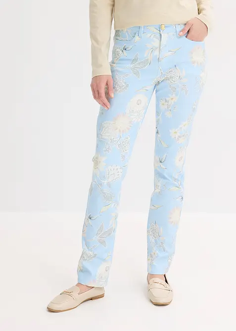 Stretch-Hose mit Druck, bonprix