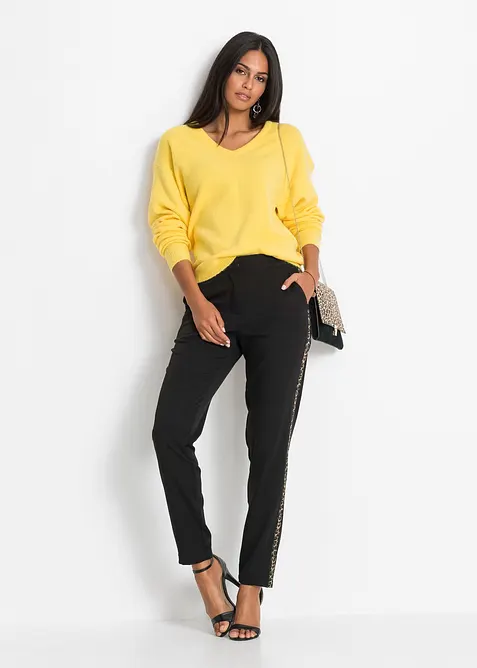 Oversize-Strick-Pullover, bonprix