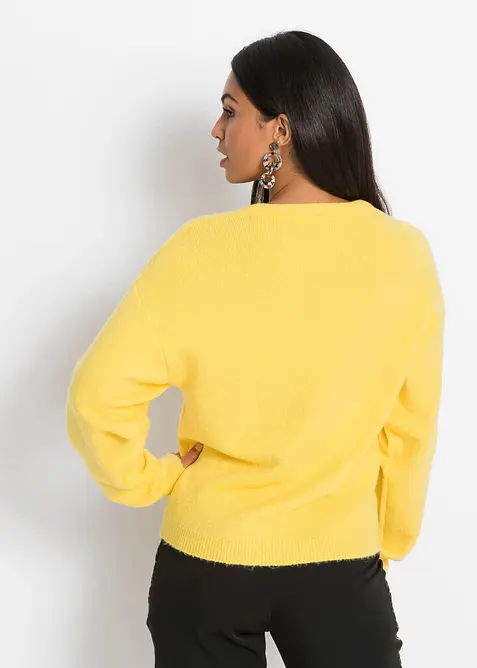 Oversize-Strick-Pullover, bonprix