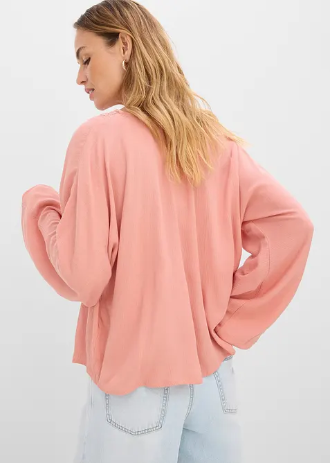 Tunikabluse aus feiner Viskose, bonprix