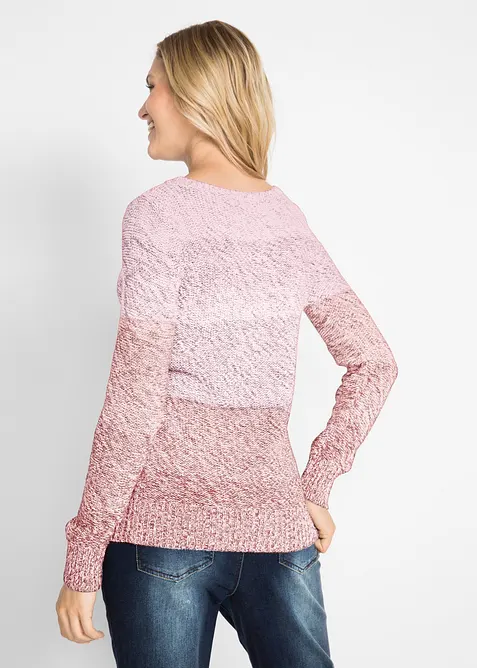 Grobstrick-Pullover mit Farbverlauf, bonprix