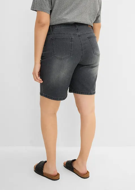 Jeans-Bermuda Mid Waist, bonprix