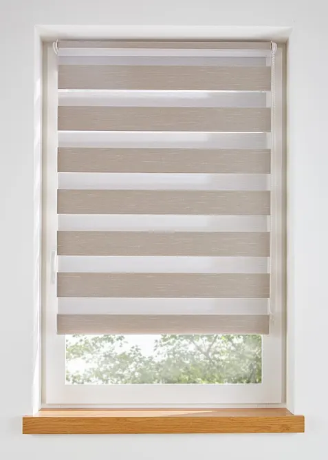 Doppelrollo mit Struktur, bonprix