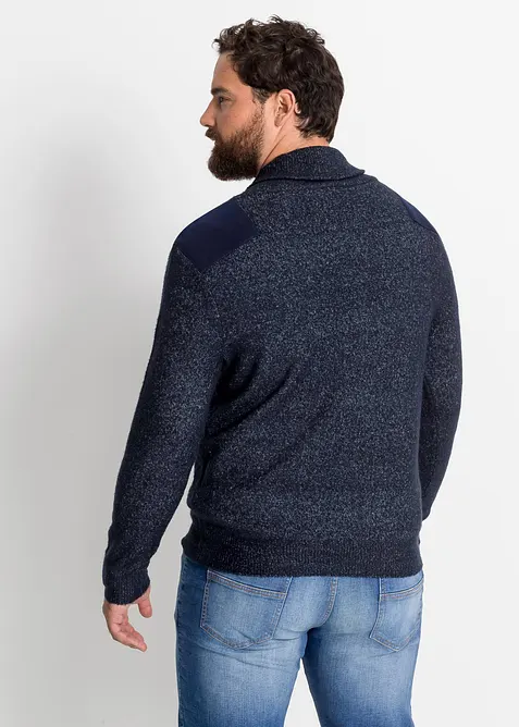 Feinstrickpullover mit Schalkragen, bonprix