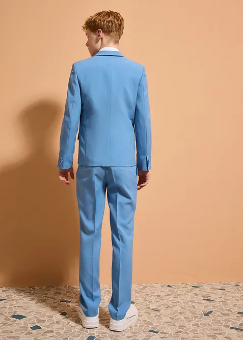 Anzug (4-tlg. Set) mit Hemd und Krawatte, bonprix