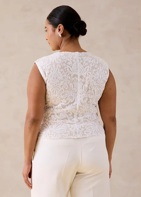 Pailletten-Top, bonprix