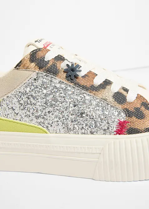 Tamaris Sneaker mit Glitzer-Details, Tamaris
