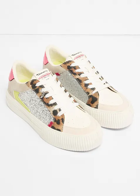 Tamaris Sneaker mit Glitzer-Details, Tamaris