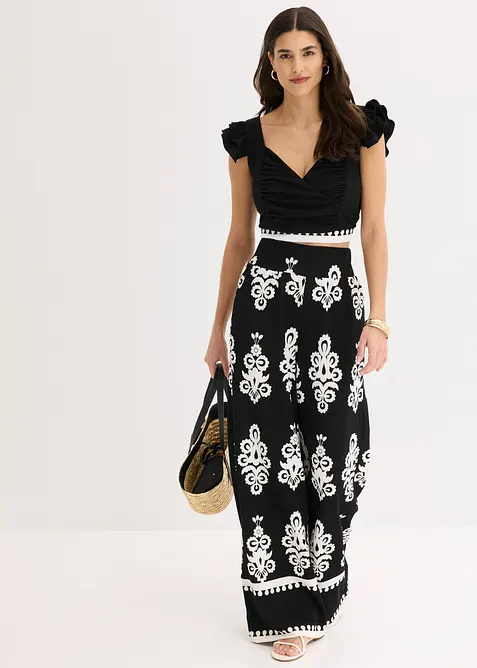 High-Waist Jersey-Hose, bonprix