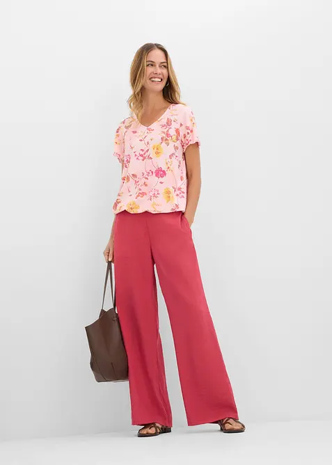 Shirt mit Bl&uuml;ten Print, bonprix