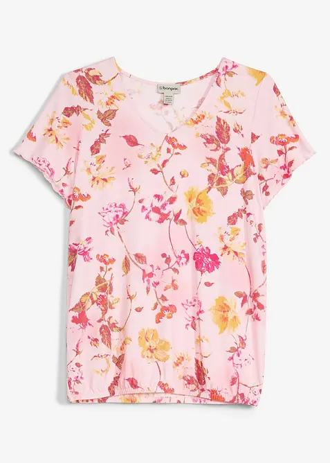 Shirt mit Bl&uuml;ten Print, bonprix