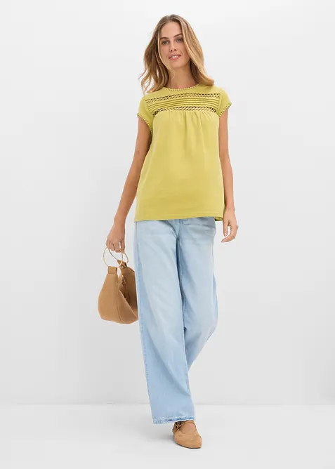 Shirt aus reiner Bio-Baumwolle, bonprix