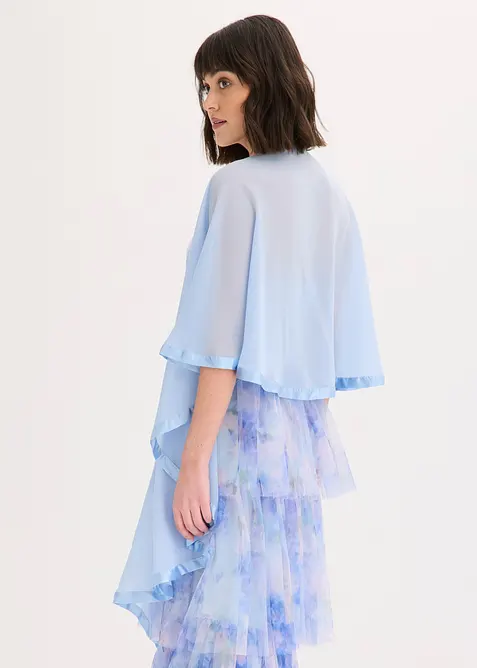 Stola mit feinem Satindetail, bonprix