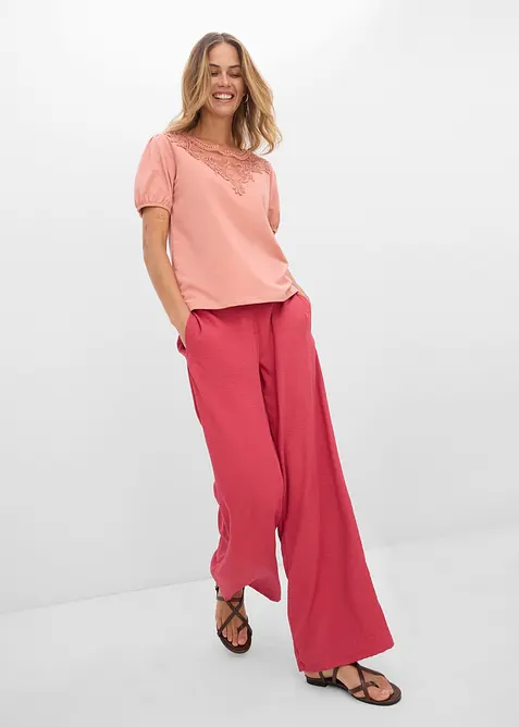 Shirt aus elastischer Baumwolle, bonprix