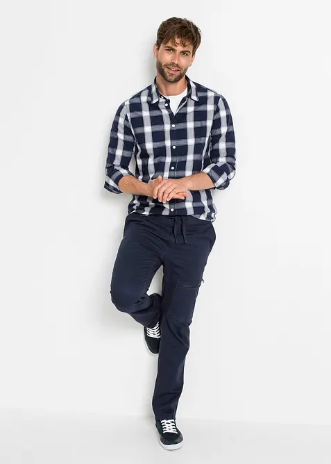 Chemise manches longues 100% coton, bonprix