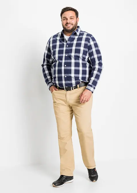 Chemise manches longues 100% coton, bonprix
