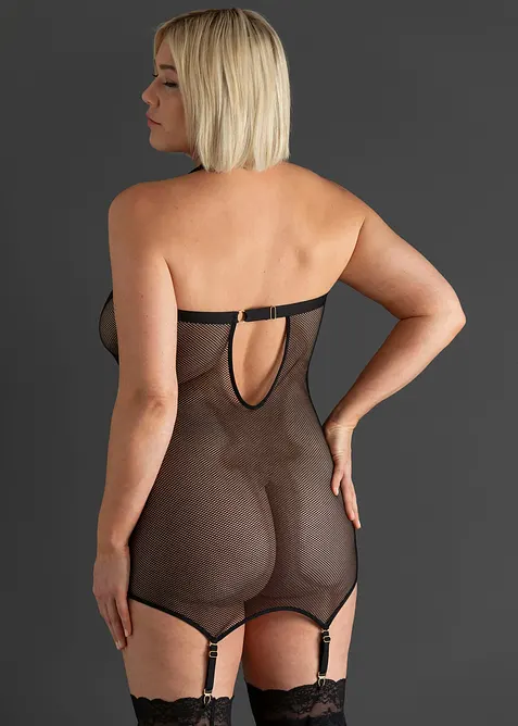 Gu&ecirc;pi&egrave;re sexy avec zip, bonprix