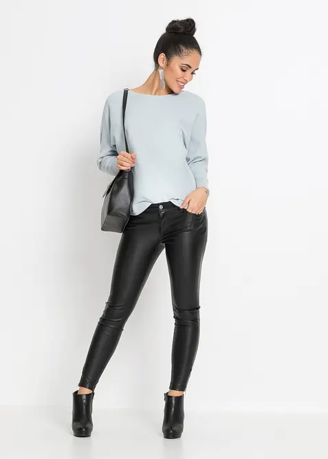 Pull oversize c&ocirc;tel&eacute;, bonprix