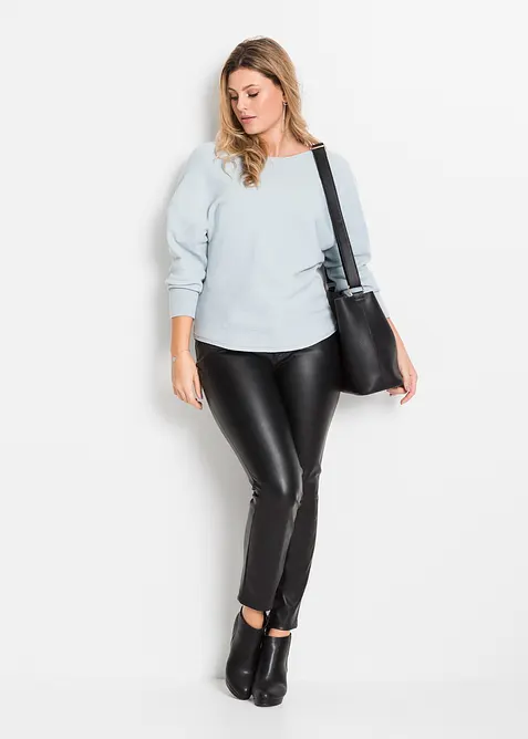 Oversize-Ripp-Pullover, bonprix