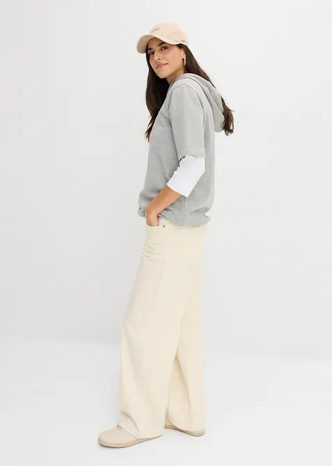 Sweat &agrave; capuche, bonprix