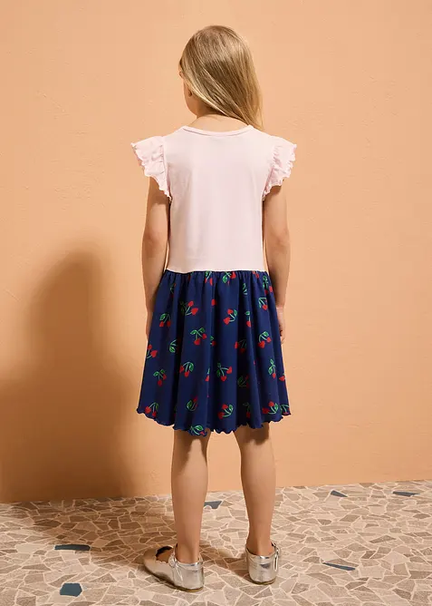 Jerseykleid aus reiner Bio-Baumwolle, bonprix