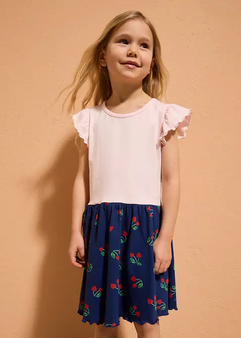 Jerseykleid aus reiner Bio-Baumwolle, bonprix