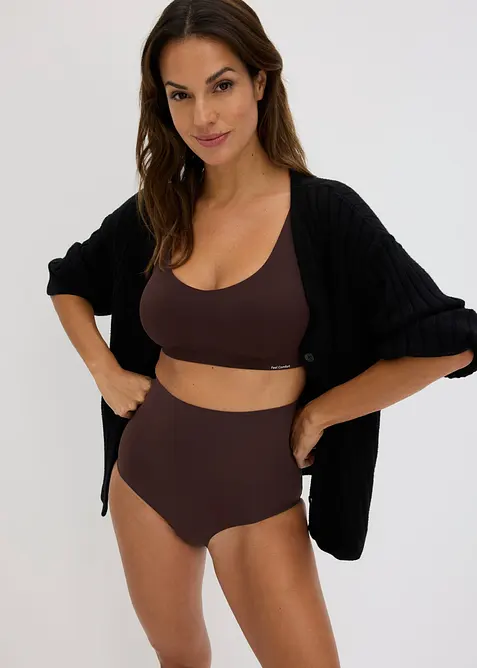 Lot de 3 culottes sculptantes, maintien mod&eacute;r&eacute;, bonprix