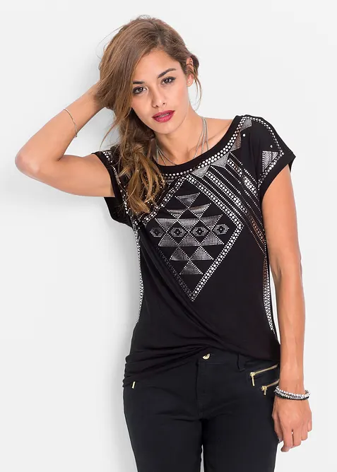 Shirt aus softer Viskose, bonprix