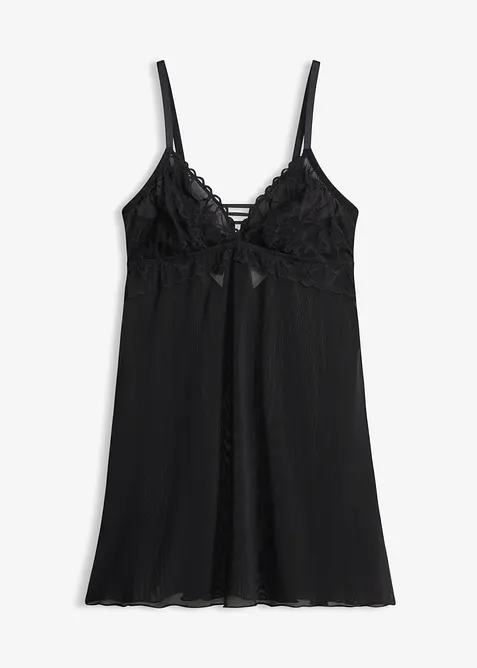 Neglig&eacute; ohne B&uuml;gel mit Herzchenspitze, bonprix