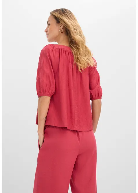 Blouse &agrave; effet froiss&eacute;, bonprix